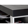 Modrest Gemstone Modern Rectangular Coffee Table - Black Oak - VIG-VGHB112A-OAK