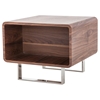 Modrest Avis Modern End Table - Walnut - VIG-VGHB136B-WAL