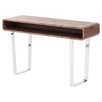 Modrest Avis Modern Console Table - Walnut