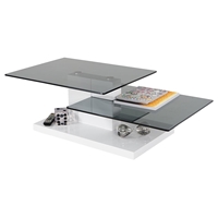 Modrest Dove Coffee Table - White