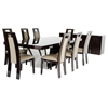 Modrest Christa Modern Rectangular Dining Table - Ebony - VIG-VGHB220T