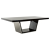 Modrest Christa Modern Rectangular Dining Table - Ebony - VIG-VGHB220T