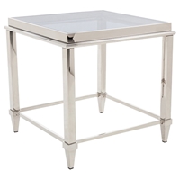 Modrest Agar Modern End Table - Gray