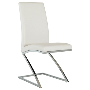 Modrest Angora Modern Dining Chair - White (Set of 2) 