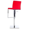 Modrest Folsum Modern Bar Stool - Red - VIG-VGHR5040BG-1-RED