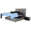 Modrest Messina Platform Bed - Lift Storage, Gray - VIG-VGJYMESSINA