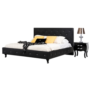 Modrest Monte Carlo Bedroom Set - Black 