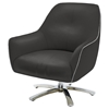 Divani Casa Clover Lounge Chair - Black, Gray - VIG-VGKKA-900-BLKGRY