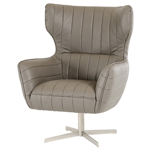 Divani Casa Kylie Accent Chair - Gray 