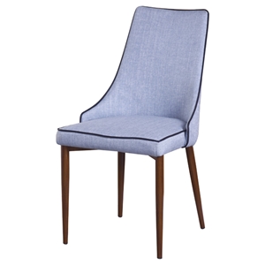 Modrest Lenora Modern Dining Chair - Blue 