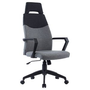 Modrest Tate Modern Office Chair - Gray, Black 