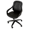 Modrest Claudia Modern Office Chair - Adjustable Height, Black - VIG-VGLFX-10-BLK