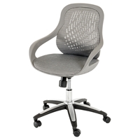 Modrest Claudia Modern Office Chair - Gray