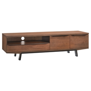 Modrest Sloan Modern TV Stand - Walnut 