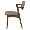 Modrest Skylar Dining Chair - Sesame, Walnut - VIG-VGMAMI-348-SES