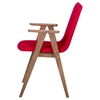 Modrest Maddox Dining Chair - Red, Walnut (Set of 2) - VIG-VGMAMI-562A-RED