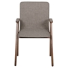 Modrest Maddox Dining Chair - Sesame, Walnut (Set of 2) - VIG-VGMAMI-562A-SES