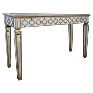 Modrest Hyde Transitional Console Table - Gold 