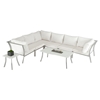 Renava Ibiza Outdoor Sectional Sofa Set - White - VIG-VGMGIBIZA