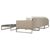 Renava Limba Modern Patio Sectional Sofa - Brown - VIG-VGMNRM7256