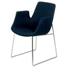 Modrest Altair Modern Fabric Dining Chair - Blue - VIG-VGOBTY100-F-BLU