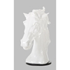 Modrest Horse Head Sculpture - White - VIG-VGSZ-0002-WHT