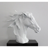 Modrest Horse Head Sculpture - White - VIG-VGSZ-0002-WHT