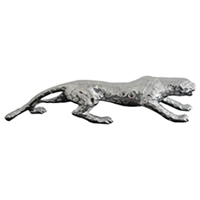 Modrest Jaguar Modern Sculpture - Silver