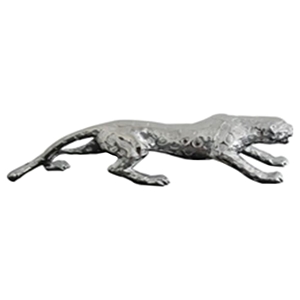 Modrest Jaguar Modern Sculpture - Silver 