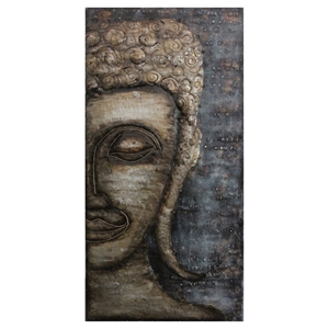 Modrest Inca Modern Sculptural Wall Art - Multicolor 