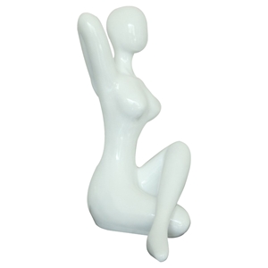 Modrest Yoga Sculpture - White 