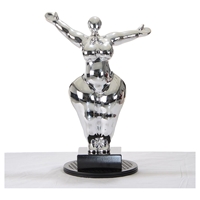 Modrest Voluptuous A Sculpture - Silver