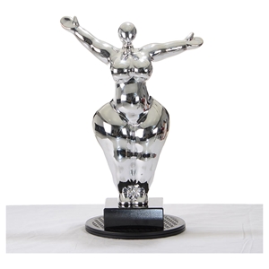 Modrest Voluptuous A Sculpture - Silver 