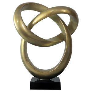 Modrest Halo Sculpture - Gold 