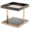 A&X Padua Modern Large End Table - Black and Gold - VIG-VGUNCK810-60