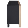 Nova Domus Cartier Modern Dresser - Black and Brushed Bronze - VIG-VGVC-A002-D