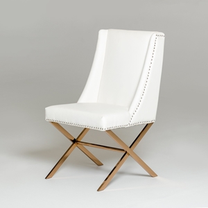 Modrest Alexia Modern Dining Chair - White 