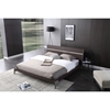 Nova Domus Ria Platform Bed - Brown Eco-Leather - VIG-VGVCBD-A001