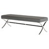 Modrest Adderley Modern Dining Bench - Gray - VIG-VGVCBX1101-GRY