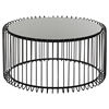 Modrest Beacon Round Coffee Table - Black - VIG-VGVCCT899