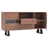 Modrest Corey Modern Buffet - Walnut - VIG-VGVCG8951