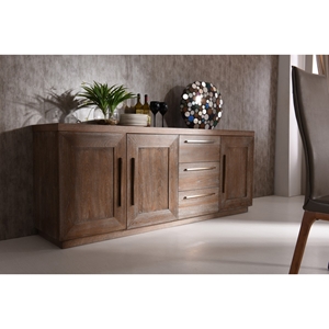 Modrest Cologne Modern Oak Buffet - White Wash 