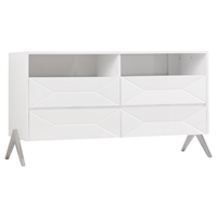 Modrest Candid Modern Dresser - White