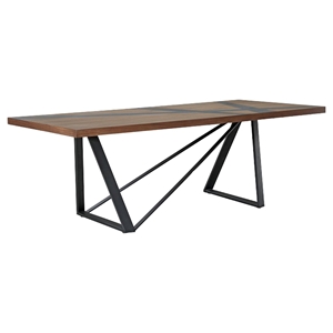 Modrest Spectra Dining Table - Walnut 