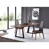 Modrest Corey Modern Rectangular Dining Table - Walnut - VIG-VGVCT8951