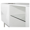 Modrest Vanguard TV Stand - White - VIG-VGVCTV1108