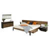 Modrest Rondo 5 Pieces Bedroom Set - Walnut - VIG-VGWC7C005A-SET