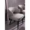 Modrest Carlton Modern Fabric Dining Chair - Gray - VIG-VGWCC115-GRY