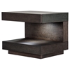 Modrest Esso Modern Oak Nightstand - Brown, Light - VIG-VGWCC521B-OAK