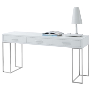 Modrest Sheldon Office Desk - White 